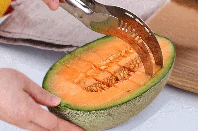 Stainless Steel Cutter For Watermelon Hami Melon Pitaya Pawpaw - Wizcoffer