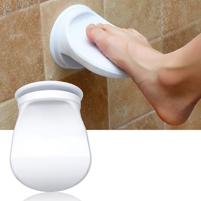 Bathroom Shower Foot Rest Shaving Leg Step Aid Grip Holder Pedal Step Suction Cup Non Slip Foot Pedal Wash Feet - Wizcoffer