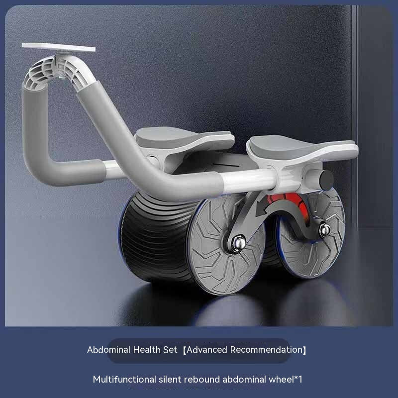 Abdominal Wheel Automatic Rebound Belly Contracting And Abdominal Rolling Exercise - Wizcoffer