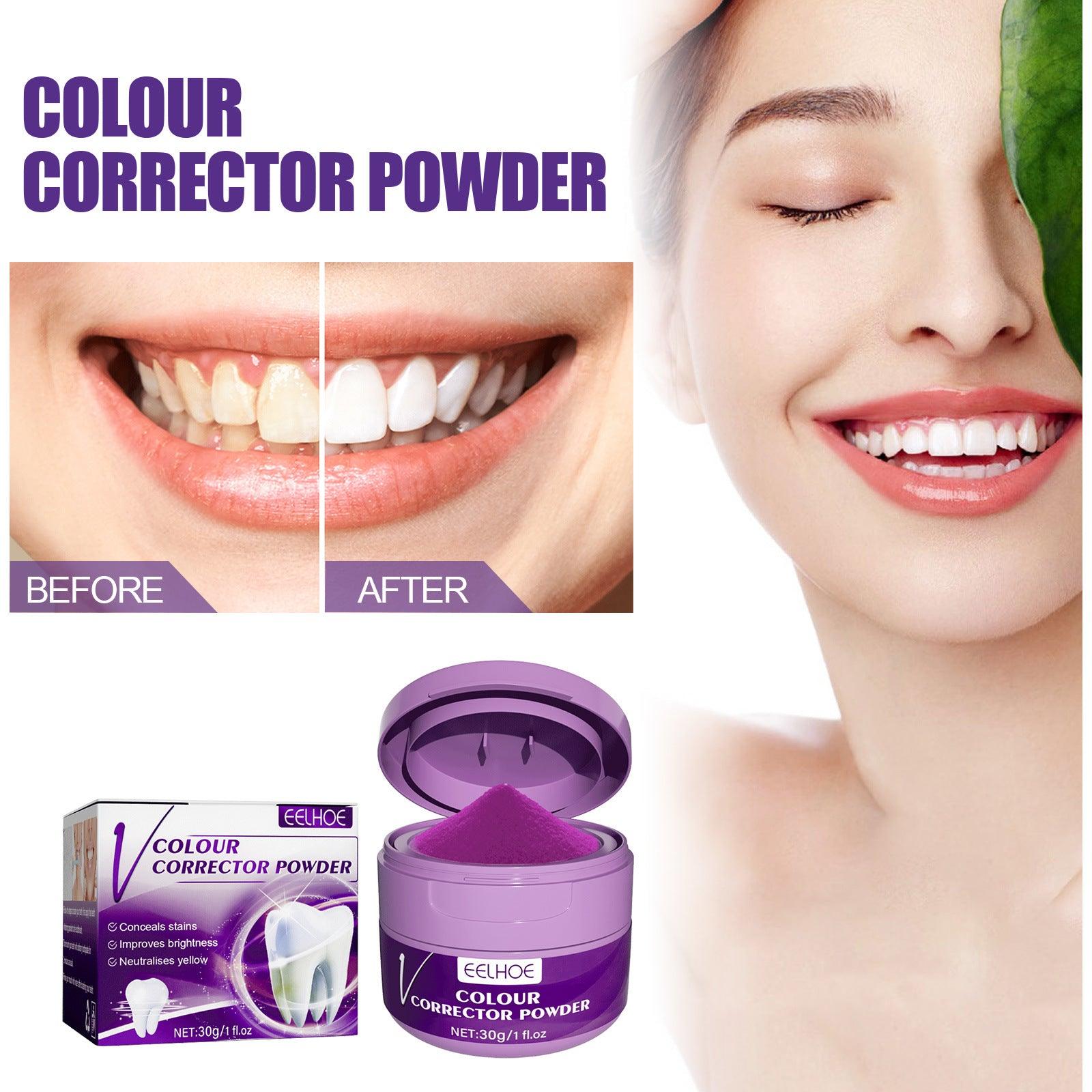 Teeth Yellow And Stain Removal Oral Cleaning Whitening Toothpowder - Wizcoffer