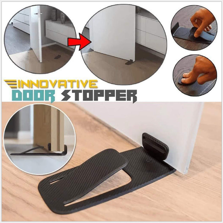 New Simple Punch-free Mobile Creative Multi-functional Safety Door Stopper - Wizcoffer