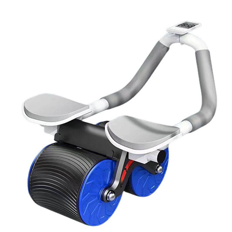 Abdominal Wheel Automatic Rebound Belly Contracting And Abdominal Rolling Exercise - Wizcoffer