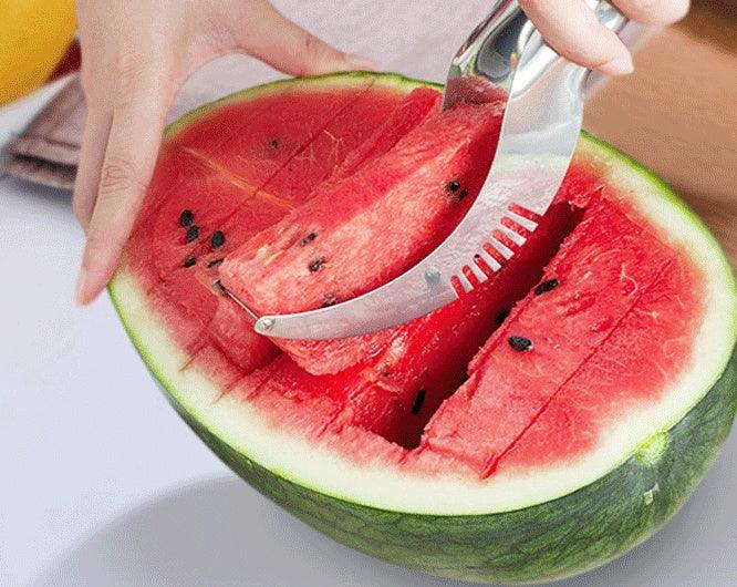 Stainless Steel Cutter For Watermelon Hami Melon Pitaya Pawpaw - Wizcoffer