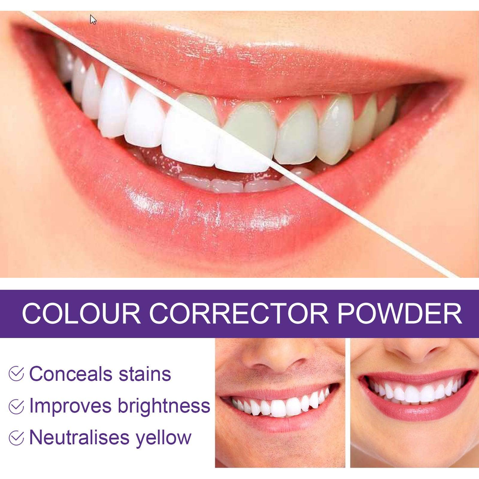 Teeth Yellow And Stain Removal Oral Cleaning Whitening Toothpowder - Wizcoffer