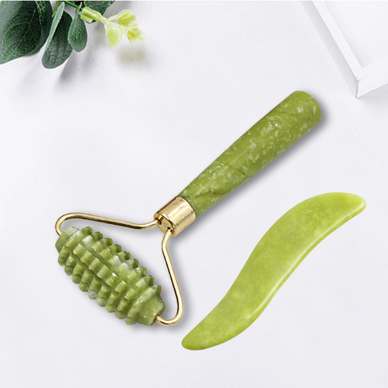 Natural Jade Gua Sha Scraping Board Massager Scraping Tablets - Wizcoffer