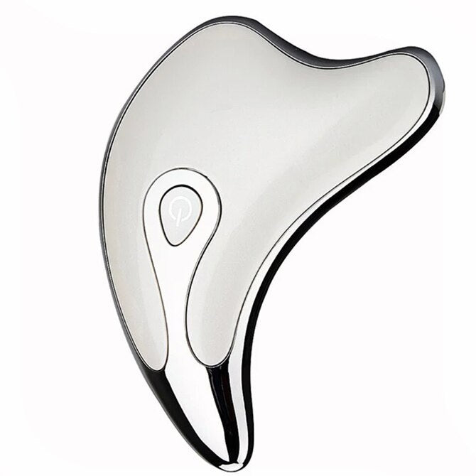 Gua Sha Scraper Facial Massager Face Lifting Slimming LED Light Microcurrent Skin Rejuvenation Electric Body Gouache Massage - Wizcoffer