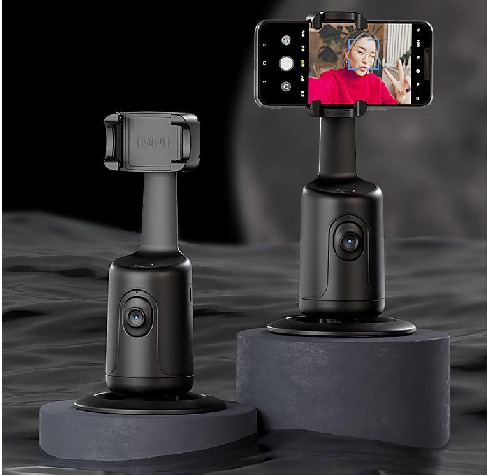 360 Auto Face Tracking Gimbal AI Smart Gimbal Face Tracking Auto Phone Holder For Smartphone Video Vlog Live Stabilizer Tripod - Wizcoffer