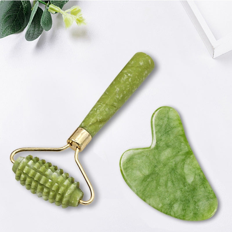 Natural Jade Gua Sha Scraping Board Massager Scraping Tablets - Wizcoffer