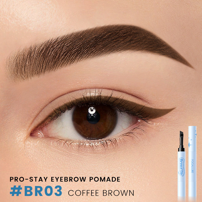 Waterproof And Durable Color Rendering Brow Cream - Wizcoffer