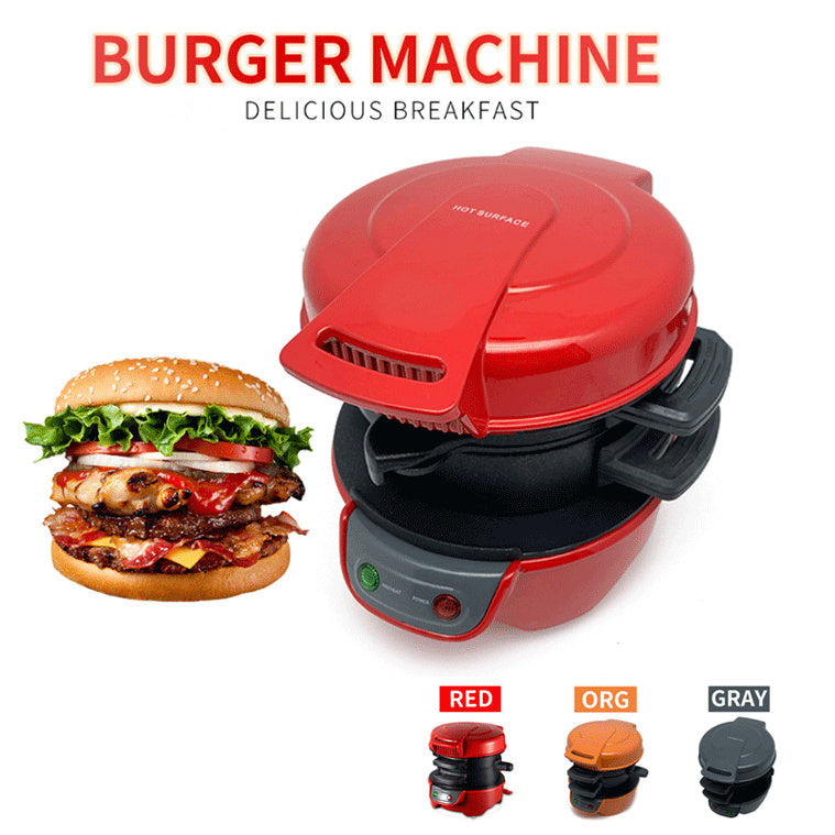 Household Breakfast Machine Hamburg Sandwich Maker With Egg Cooker Ring Machine Bread Sandwich Machine Waffle Machine - Wizcoffer