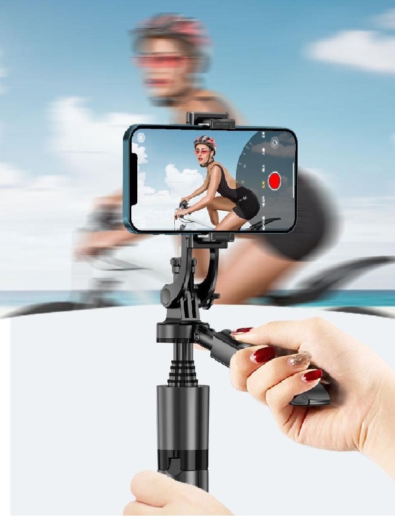 360 Auto Face Tracking Gimbal AI Smart Gimbal Face Tracking Auto Phone Holder For Smartphone Video Vlog Live Stabilizer Tripod - Wizcoffer