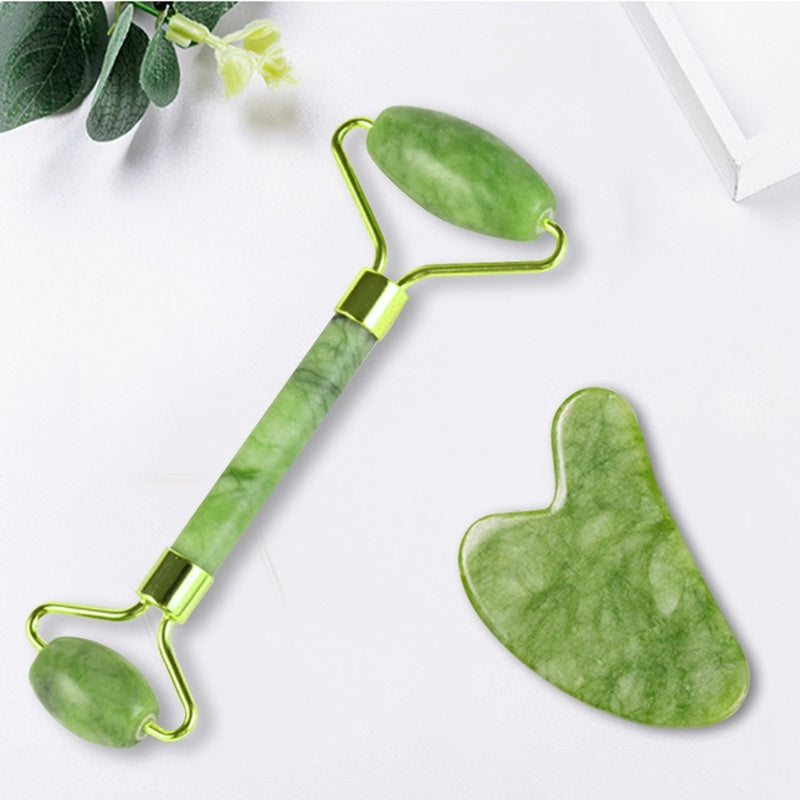 Natural Jade Gua Sha Scraping Board Massager Scraping Tablets - Wizcoffer