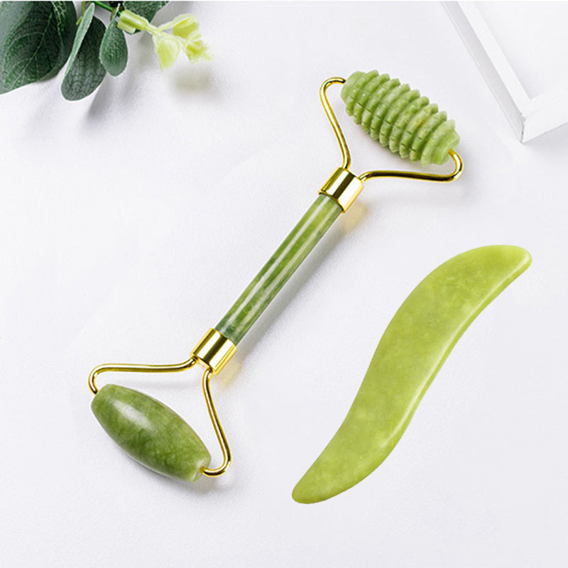 Natural Jade Gua Sha Scraping Board Massager Scraping Tablets - Wizcoffer