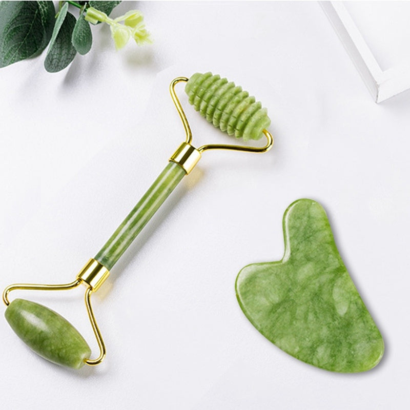 Natural Jade Gua Sha Scraping Board Massager Scraping Tablets - Wizcoffer